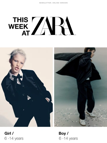 Zara Newsletter