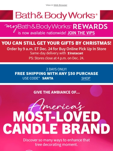 Bath & Body Works Newsletter