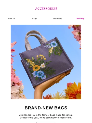 Accessorize Newsletter