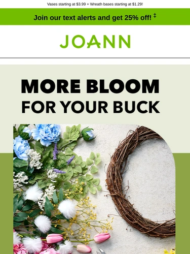 Joann Sale Announcement