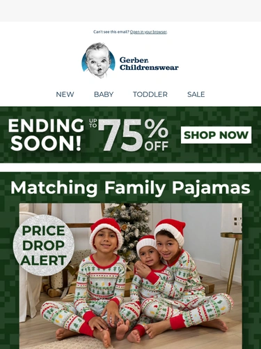 Gerber Childrenswear Newsletter