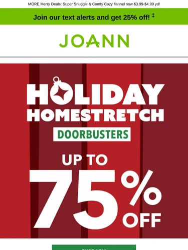 Joann Newsletter