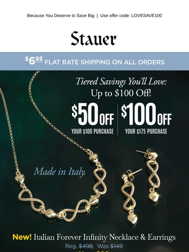 Stauer Sale Announcement