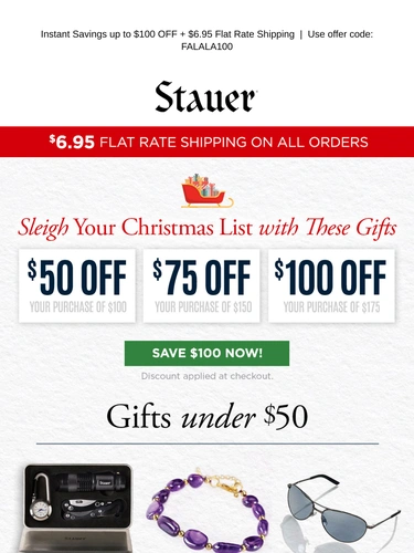 Stauer Newsletter