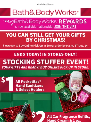 Bath & Body Works Newsletter