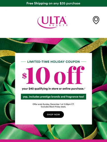 Ulta Beauty Newsletter