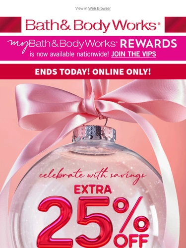 Bath & Body Works Newsletter