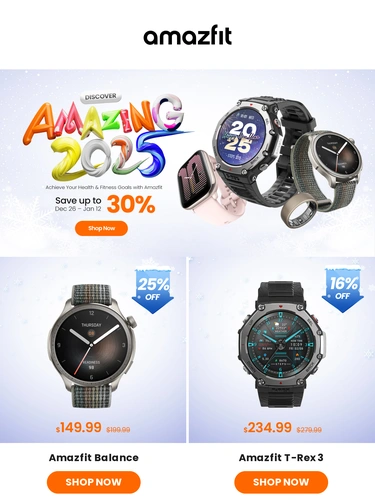 Amazfit Newsletter