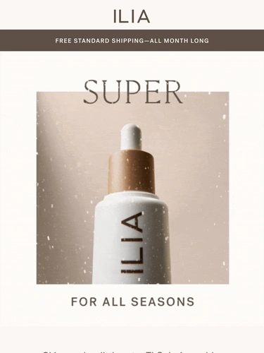 ILIA Beauty Newsletter