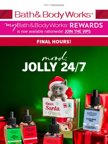 Bath & Body Works Newsletter