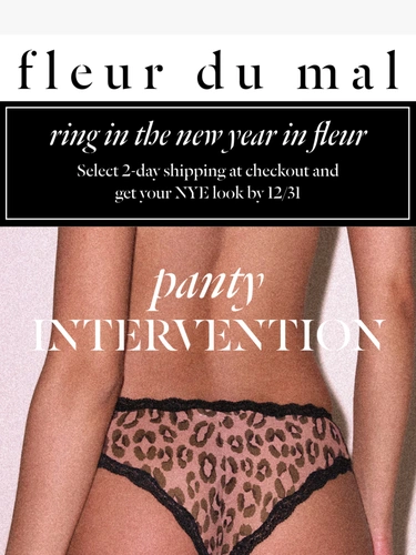 Fleur du Mal Newsletter