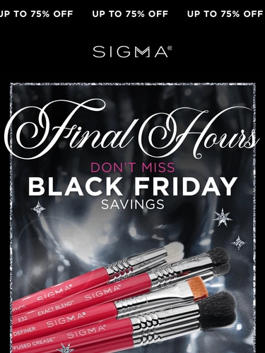 Sigma Beauty Newsletter