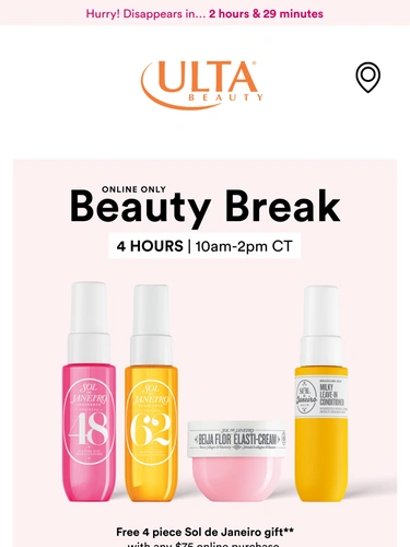 Ulta Beauty Newsletter