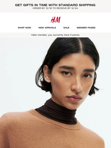 H&M Sale Announcement