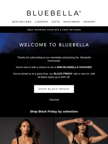 Bluebella Newsletter