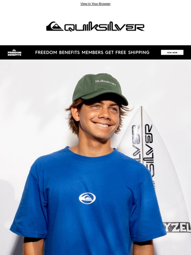 Quiksilver Newsletter