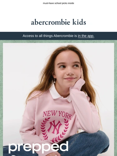 Abercrombie & Fitch Newsletter