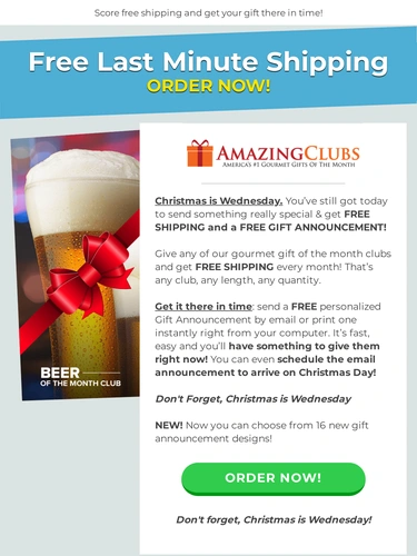 Amazing Clubs Holiday Campaign