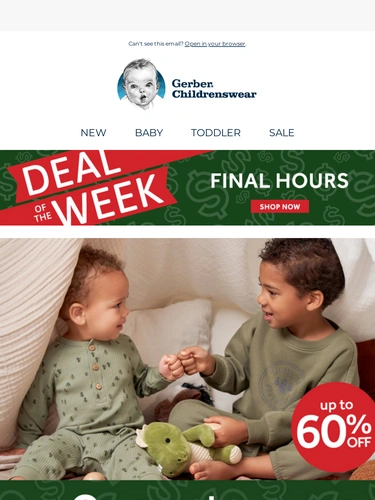 Gerber Childrenswear Newsletter