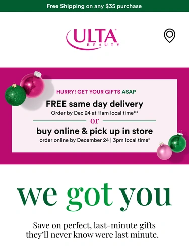 Ulta Beauty Newsletter