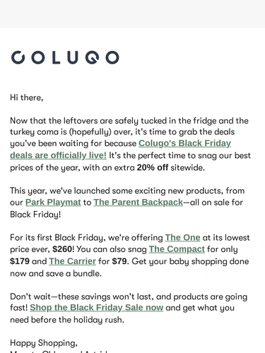 Colugo Newsletter