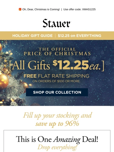 Stauer Newsletter