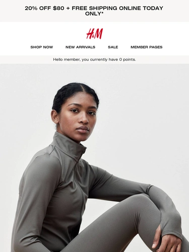 H&M Sale Announcement