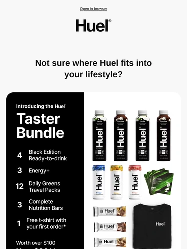 Huel Newsletter