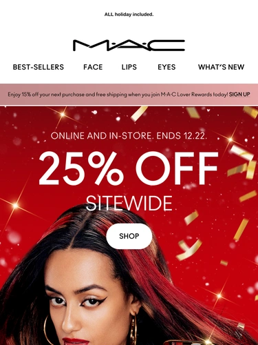 M·A·C Cosmetics Newsletter