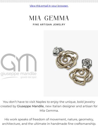 Mia Gemma Newsletter