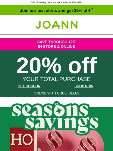 Joann Newsletter