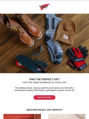 Red Wing Shoes Newsletter