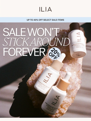 ILIA Beauty Newsletter