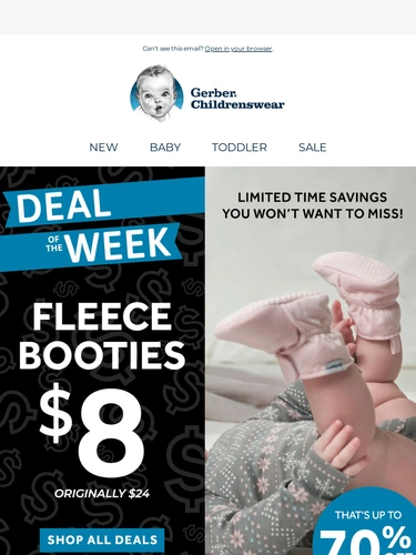 Gerber Childrenswear Newsletter