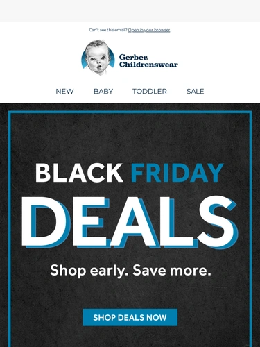 Gerber Childrenswear Newsletter