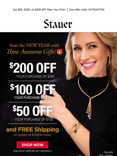 Stauer Sale Announcement