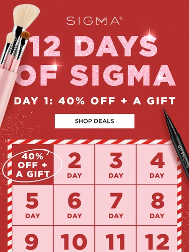 Sigma Beauty Newsletter