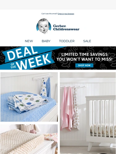 Gerber Childrenswear Newsletter