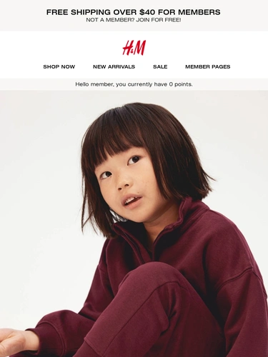 H&M Sale Announcement