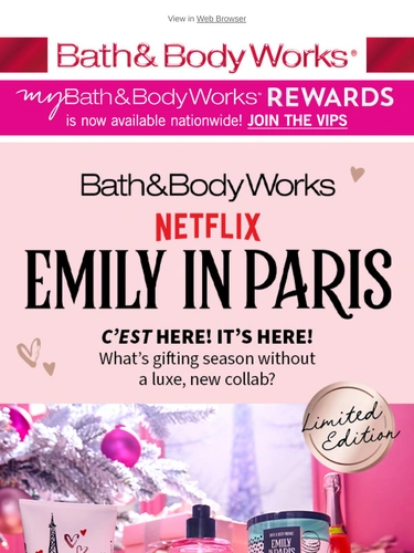 Bath & Body Works Newsletter