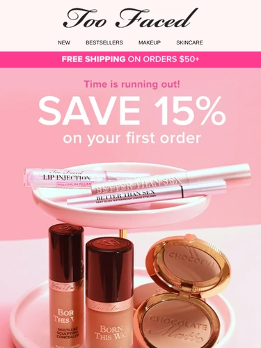 Too Faced Newsletter