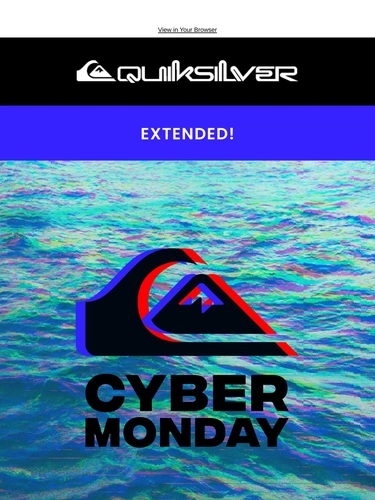 Quiksilver Sale Announcement