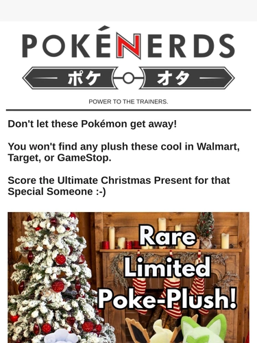 The PokeNerds Store Newsletter