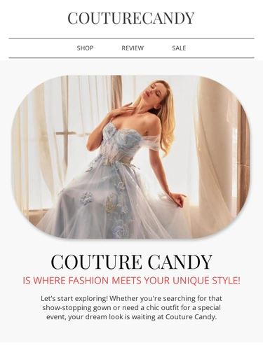 Couture Candy Newsletter