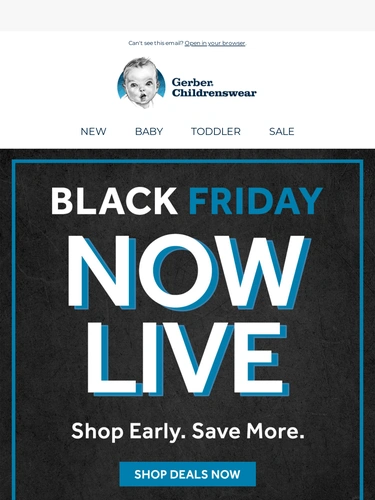 Gerber Childrenswear Newsletter