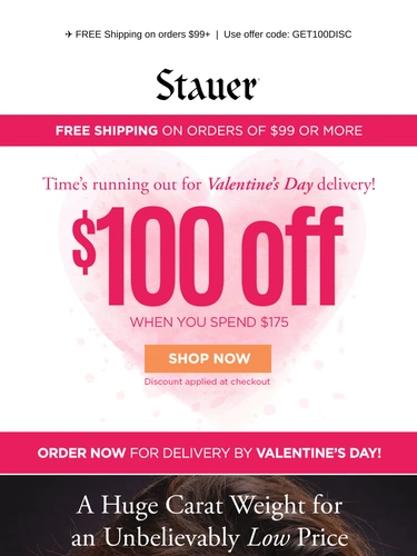 Stauer Sale Announcement