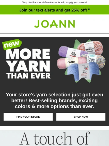 Joann Newsletter