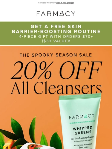 Farmacy Beauty Newsletter