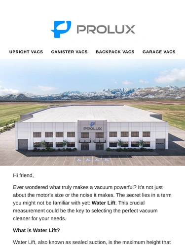 ProLux Cleaners Newsletter