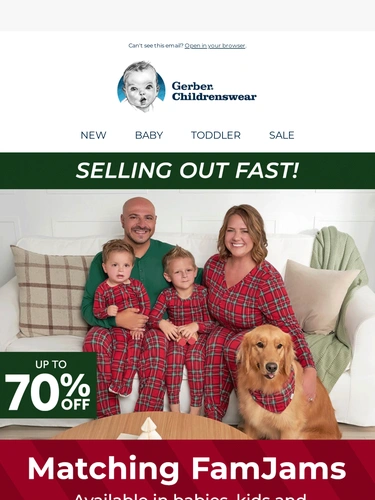 Gerber Childrenswear Newsletter